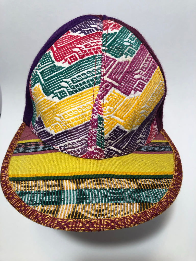 Handmade snapback fabric hat
