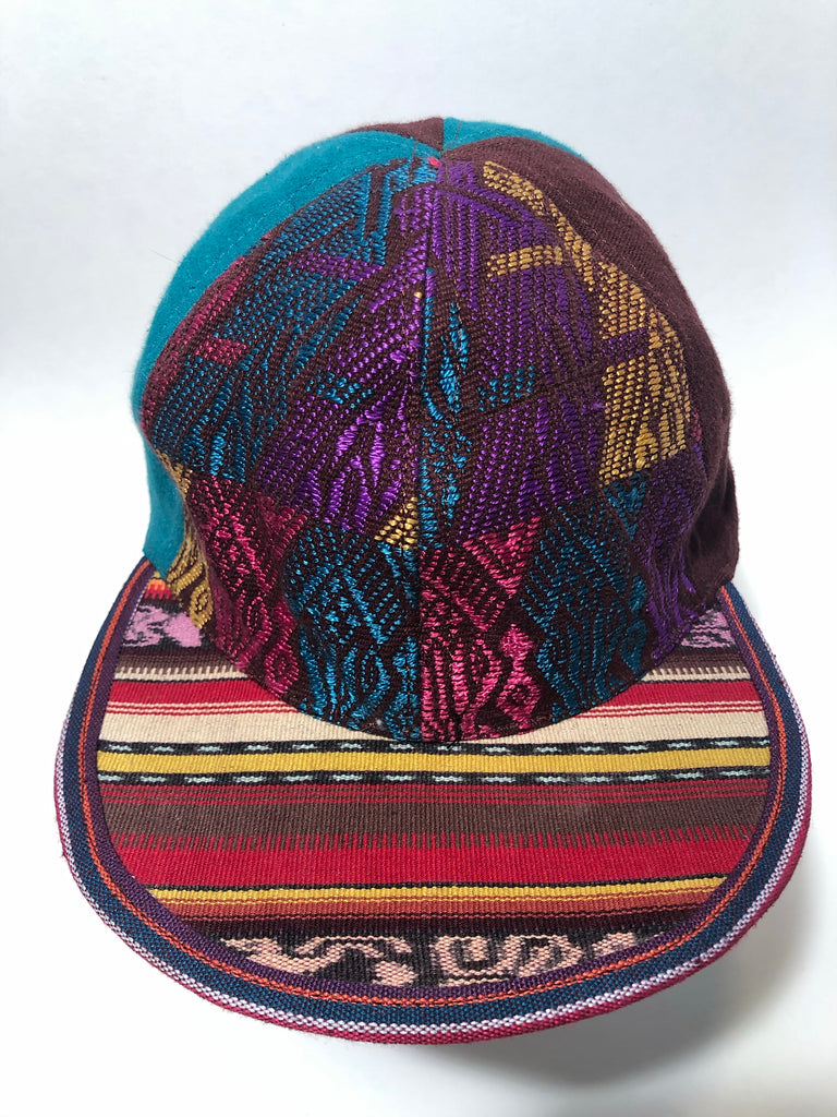 Handmade snapback fabric hat
